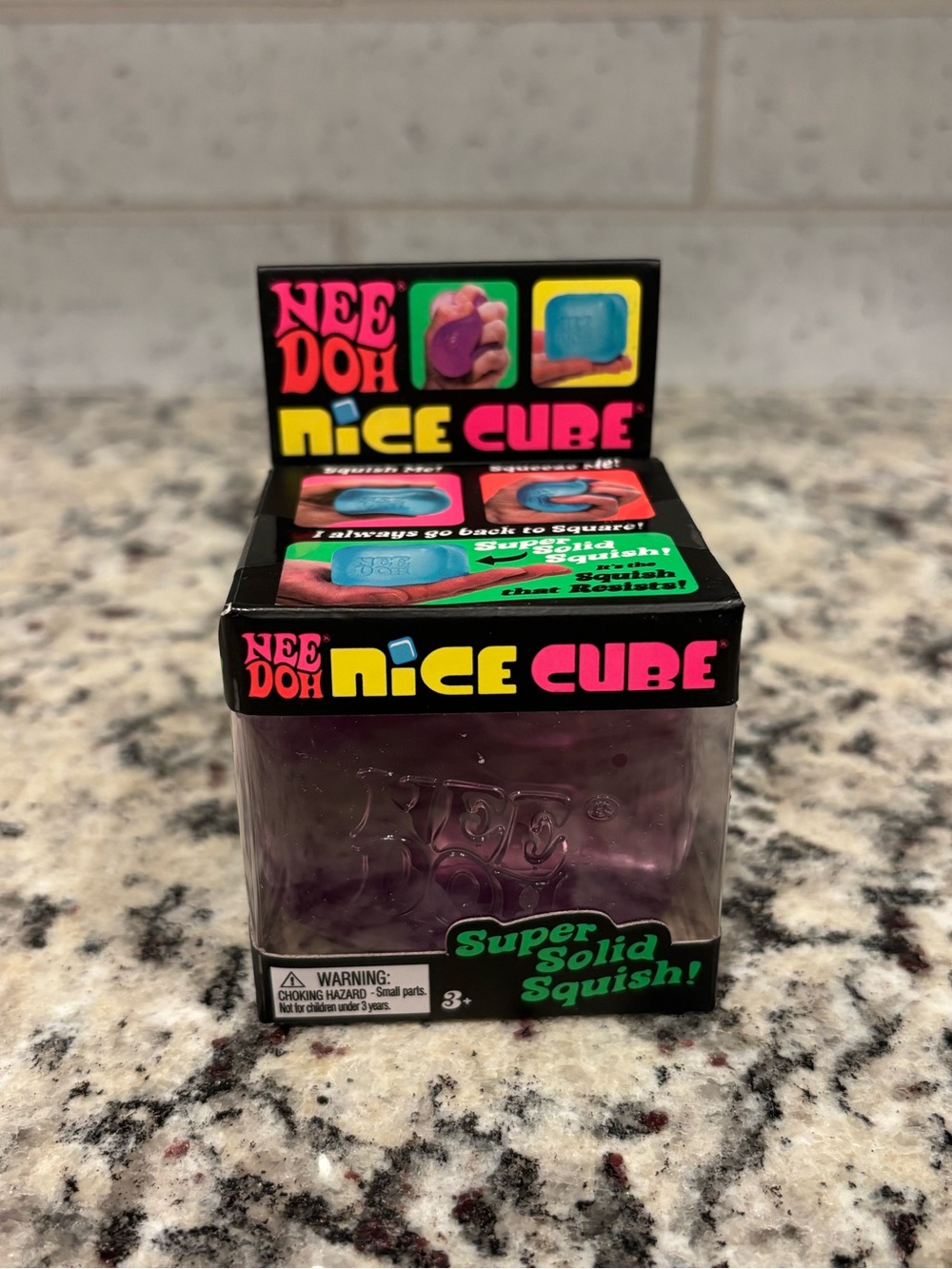 Nice Cube Super Solid Squish - Purple
